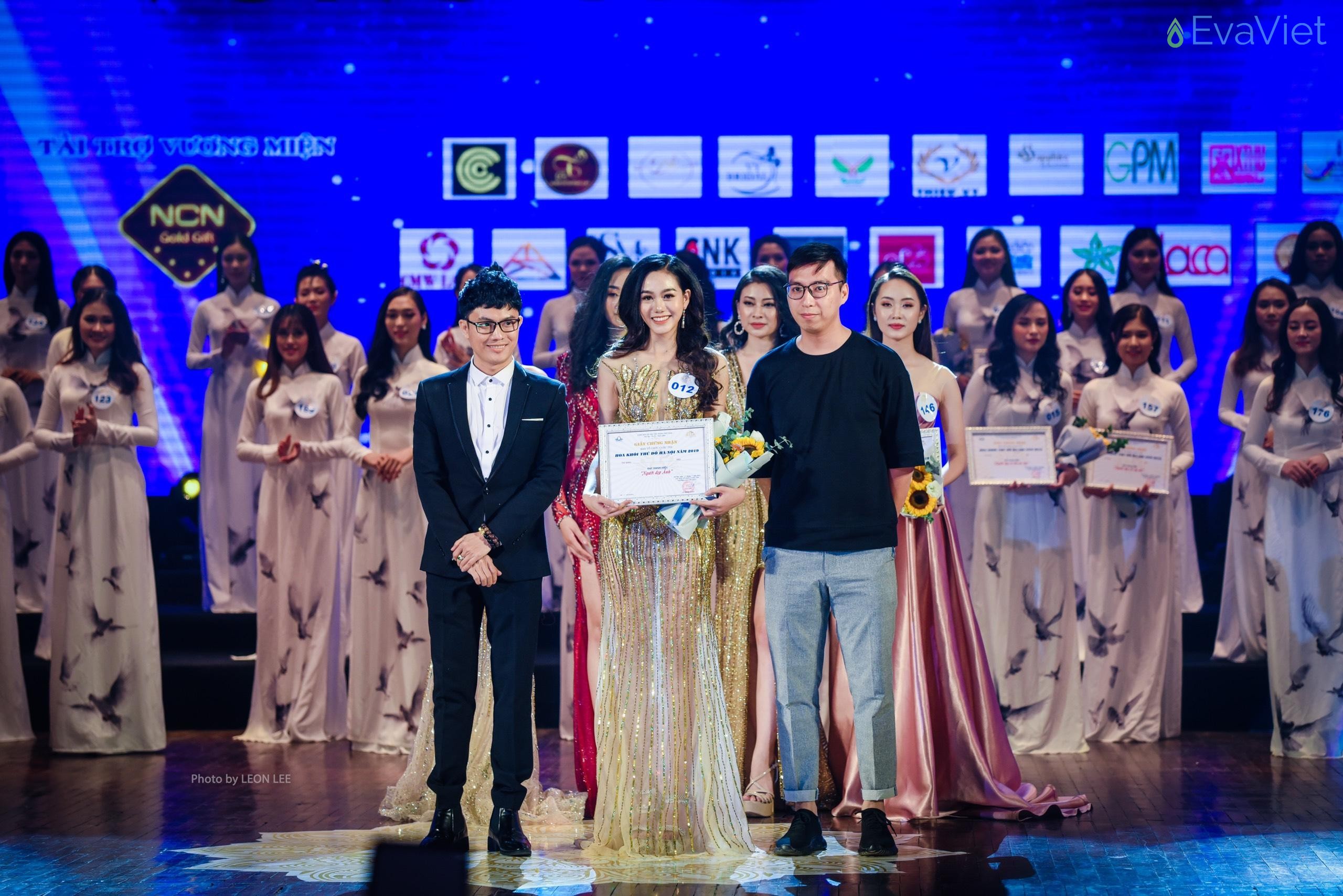 Phùng Diệu Thúy tại lễ trao giải Hoa Khôi Thủ Đô 2019