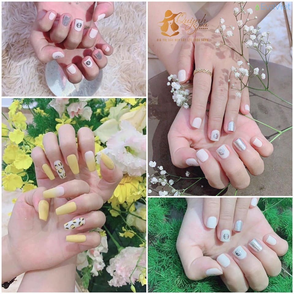 Tại đây còn có dịch vụ về nail, tạo mẫu tóc,...