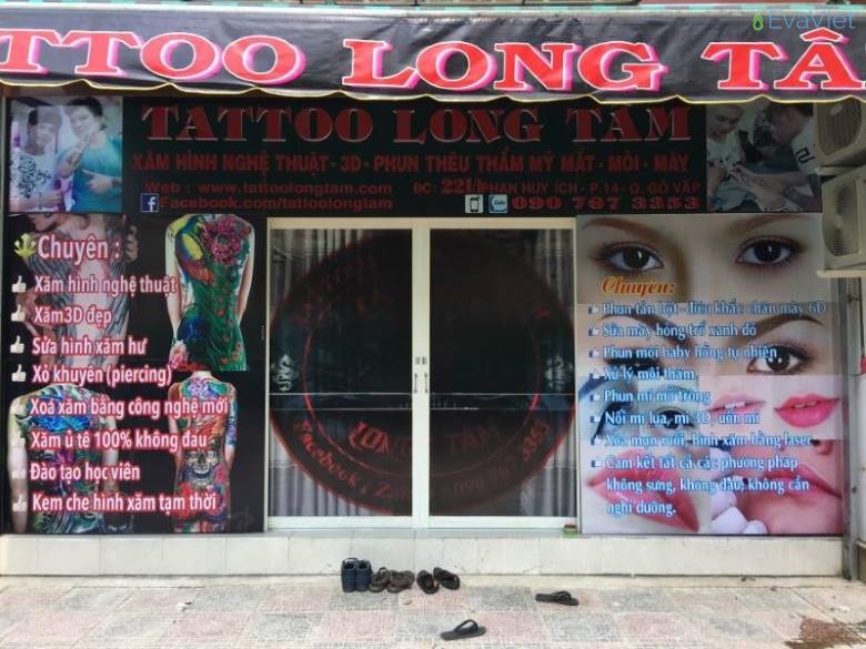 Tiệm xăm của anh Võ Long Tâm