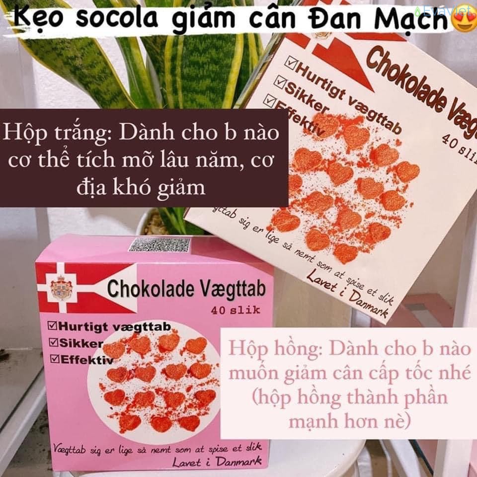 Kẹo Socola Giảm Cân Chokolade Vaegttab - Siêu phẩm giảm cân hot nhất năm