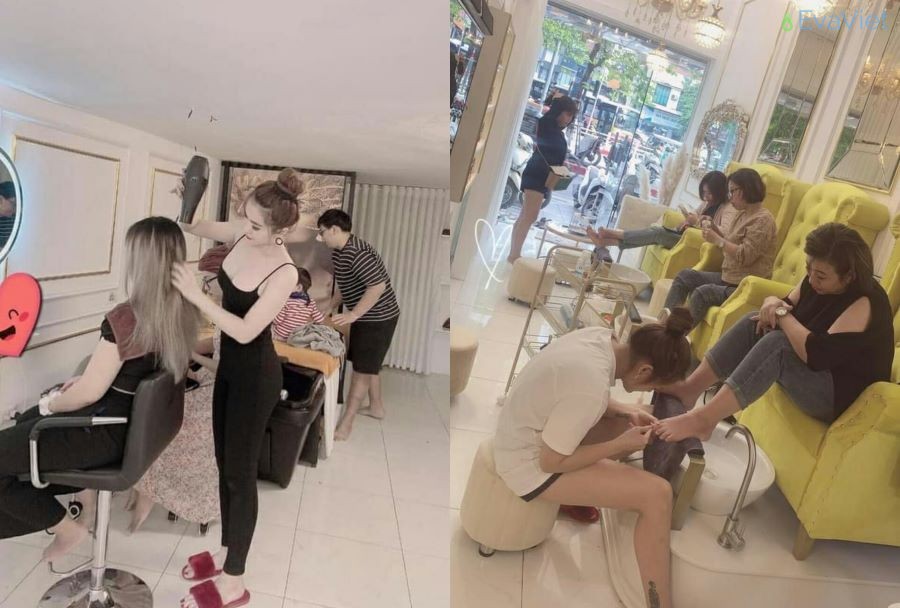 Hình ảnh bình dị của nữ DJ Maya trong việc làm đẹp cho mọi người
