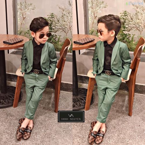 Chất lừ với phong cách sang trọng cùng fashionista kid