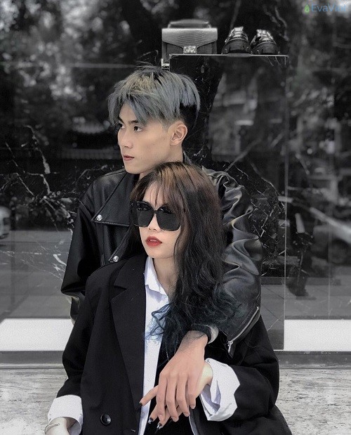 Hình ảnh ngầu "đét" của cặp đôi 