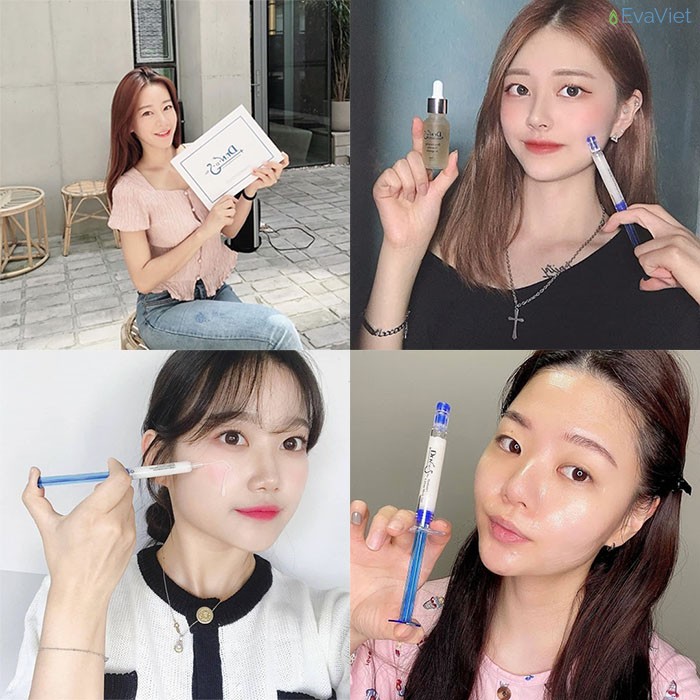 Nhờ sử dụng bộ kit thường xuyên mà Thanh Minh, Cẩm Lê và những chị em khác có được vẻ đẹp chuẩn Hàn