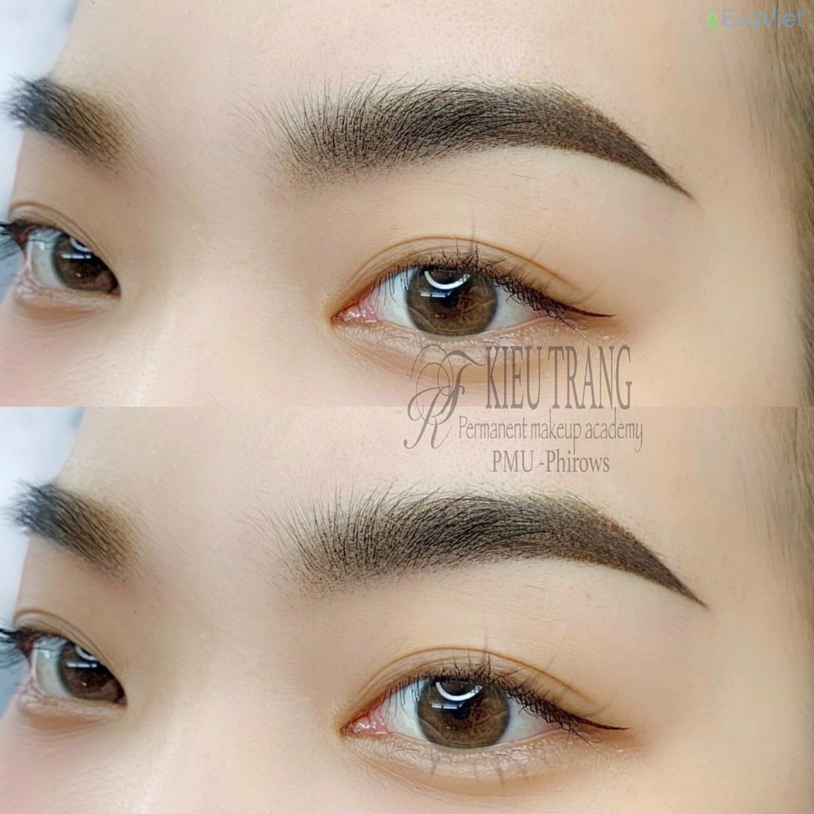 Tác phẩm phun mày Nano 9D của Master Kiều Trang Lee