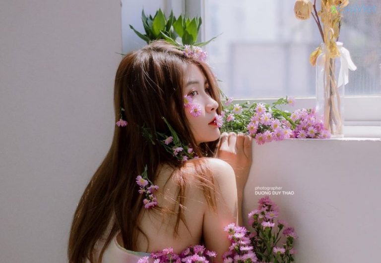 Mẫu ảnh Vũ Thanh Hương – Nét đẹp ngọt ngào vạn người mê